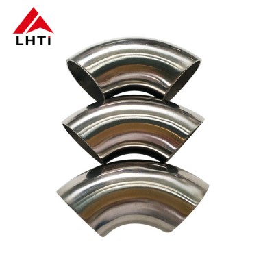 Pipe Elbow Mandrel Bends Titanium Exhaust 90 Degree Seamless, Welded Lh-lap Joint Welding Equal 5 Pcs Titanium Eblow Round